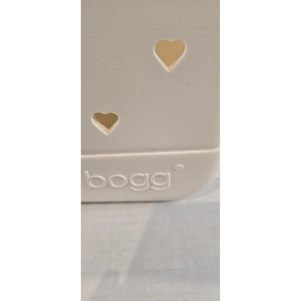 Bogg Baby Boggs Tote Bag Cloud with Hearts 11.5 X 8.5 X 4.5 New Beach - Picture 12 of 12